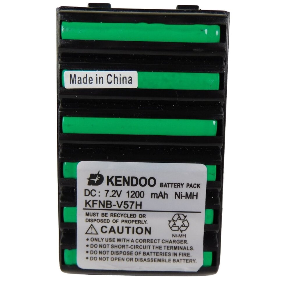 Kendoo Two-Way Radio Replacement Battery Pack DC: 7.2V 1200mAh Ni-MH
